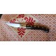 Coltello stile dorgalese Buffalo indiano