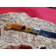 Coltello campidanese con manicatura animata in zoccolo di cavallo