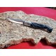 Coltello tipo pattadese con manicatura in kirinite  