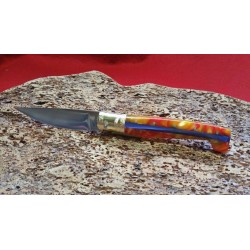 Coltello tipo pattadese con manicatura in kirinite