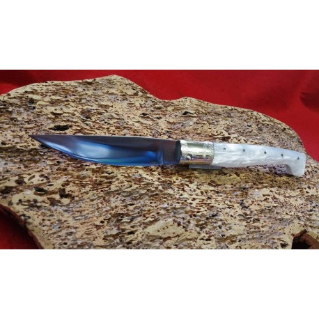 Coltello tipo pattadese con manicatura in kirinite  