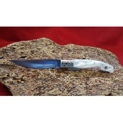 Coltello tipo campidanese con manicatura in kirinite  