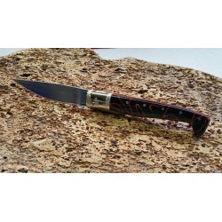 Coltello tipo pattadese con manicatura in kirinite 