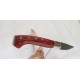 Coltello con manicatura in legno 3d